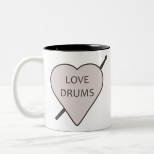 Love Drums Mug