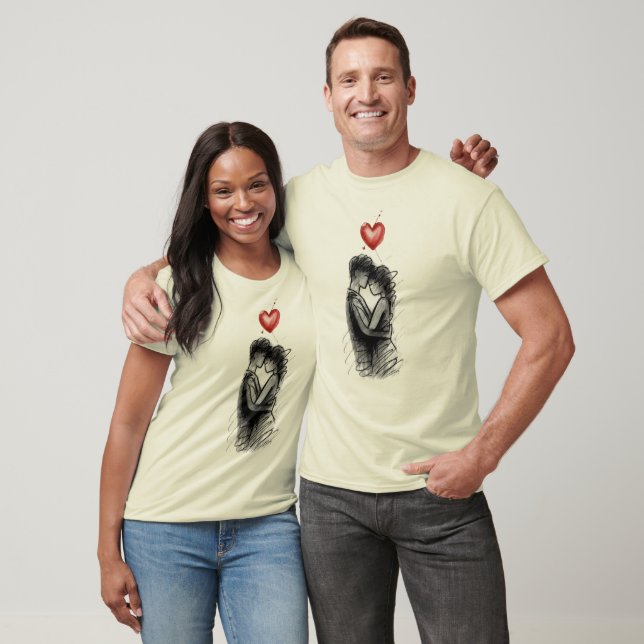 Love Duo | T-shirts graphiques pour jolis couples  (Unisexe)