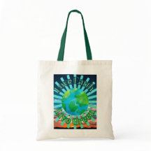 Love Earth Live Sac fourre-tout vert - Jour des te