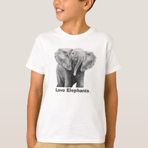 Love Elephants Enfants T-shirt