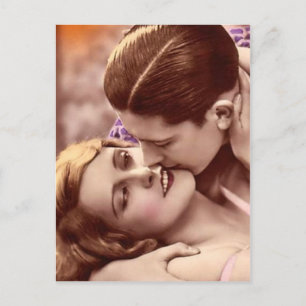 Love Embrace Carte Postale Française