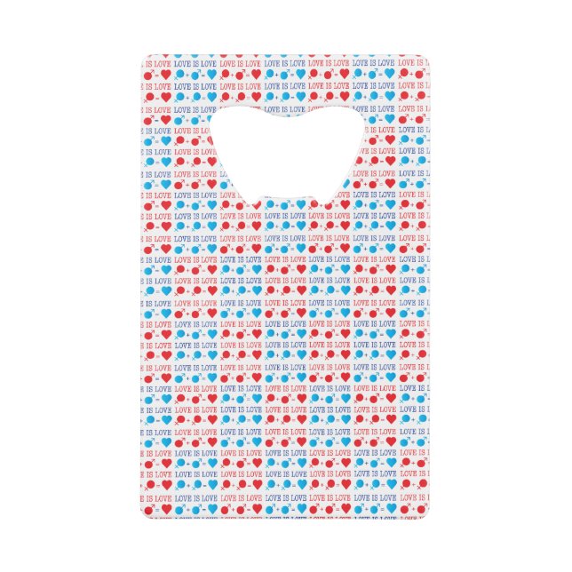 LOVE est une citation LOVE en rouge et bleu (Devant)