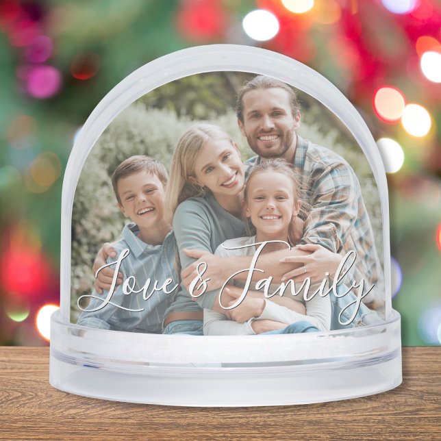 Love & Family Simple Modern Photo Template Custom (Créateur téléchargé)