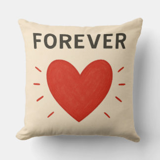 Love Forever Coussin