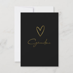 Love Grandma Carte de remerciements - Cadeau perso