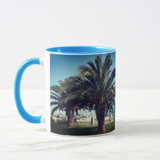 Love Grèce Monogram Palmiers Summer Mug