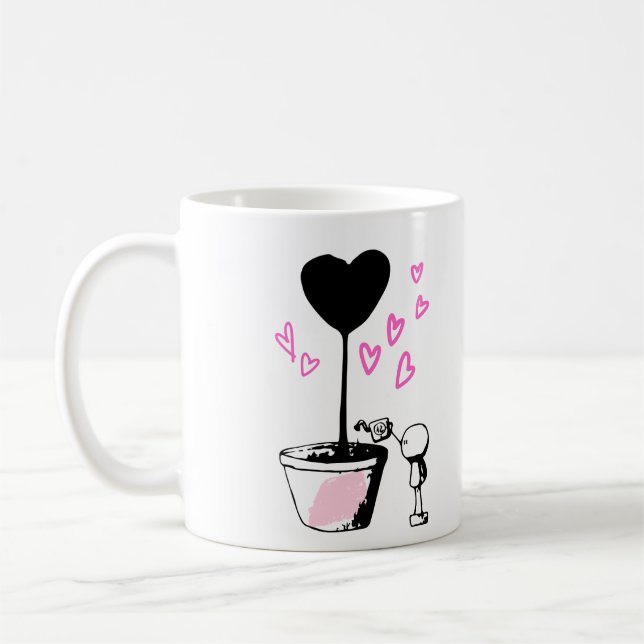 Love Grows Coffee Mug (Gauche)