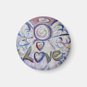 Love Guardian Angel Word Magnets personnalisés