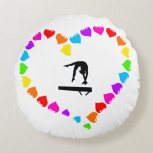 Love Gymnastique Coussin rond