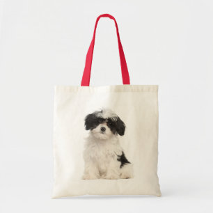 Love Havanese Puppy Dog Canvas Sac fourre - tout