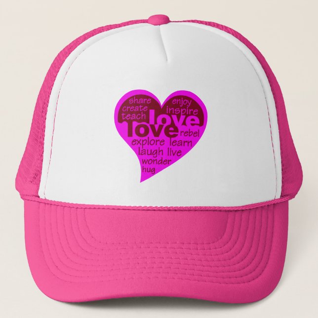 Love Heart casquette (Devant)