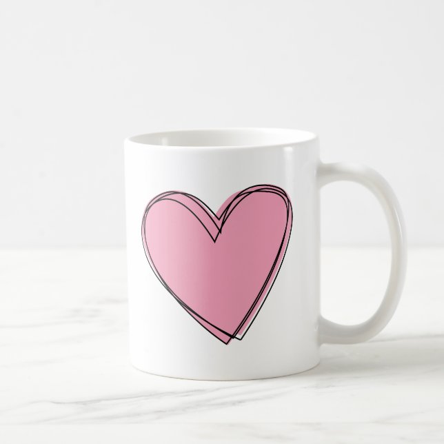 Love Heart Mug (Droite)