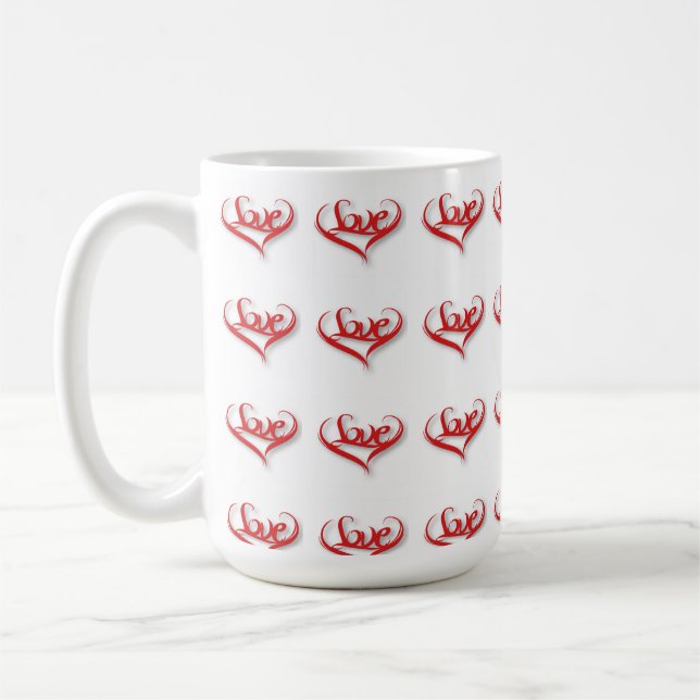 Love Heart Mug (Gauche)