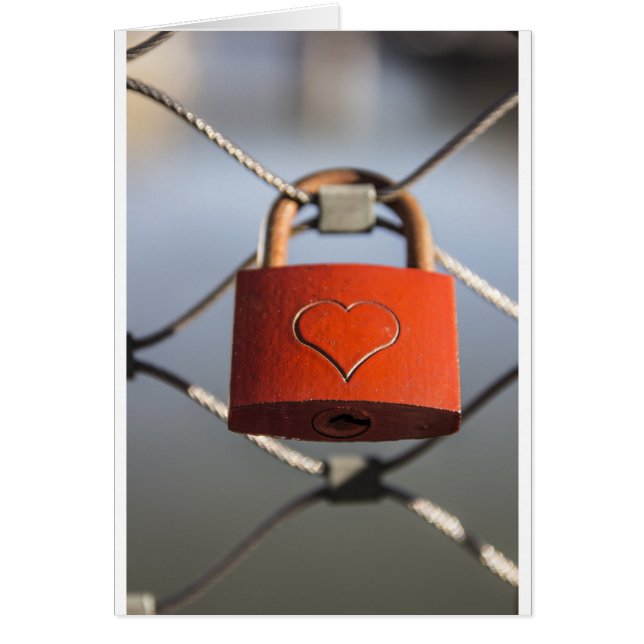 Love Heart Padlock (Devant)