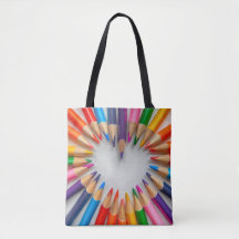 Love Heart Sac fourre-tout