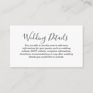 Love Hearts Détails Mariage Carte de boîtier