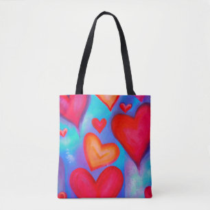 Love Hearts Sac fourre-tout