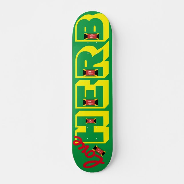 LOVE HERB  7 3/4" Planche de Skateboard (Devant)