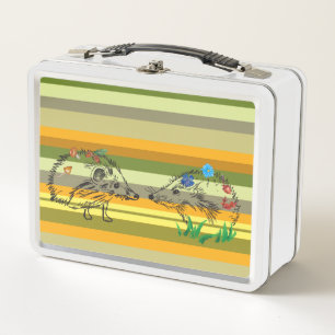 Love Hérisson automne dessin Lunchbox