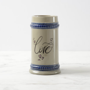 Love Heritage Stein   Tasse à bière en céramique a