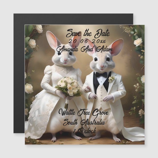 "Love Hops Down Under : A Bilby Mariage Celebratio (Devant / Derrière)