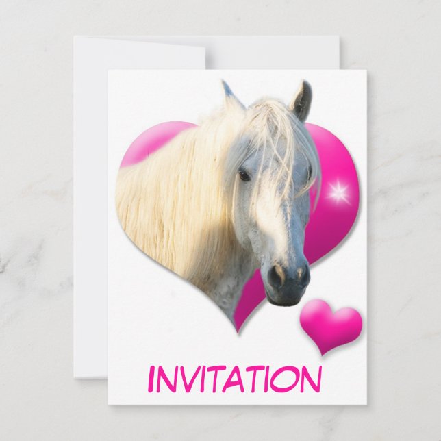 Love Horse Invitation (Devant)