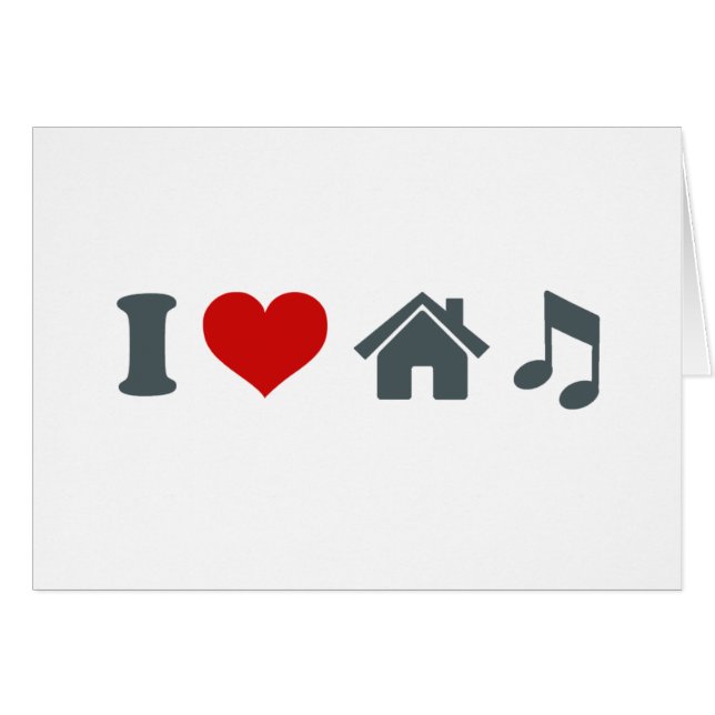 Love House Music (Devant horizontal)