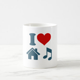 Love House Musique tasse à café   Cadeaux Ibiza