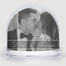 "Love is Forever" Photo Wedding Keepsake
