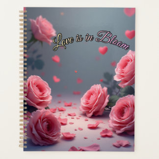 Love is in Bloom Pink Roses Romantic Valentine's