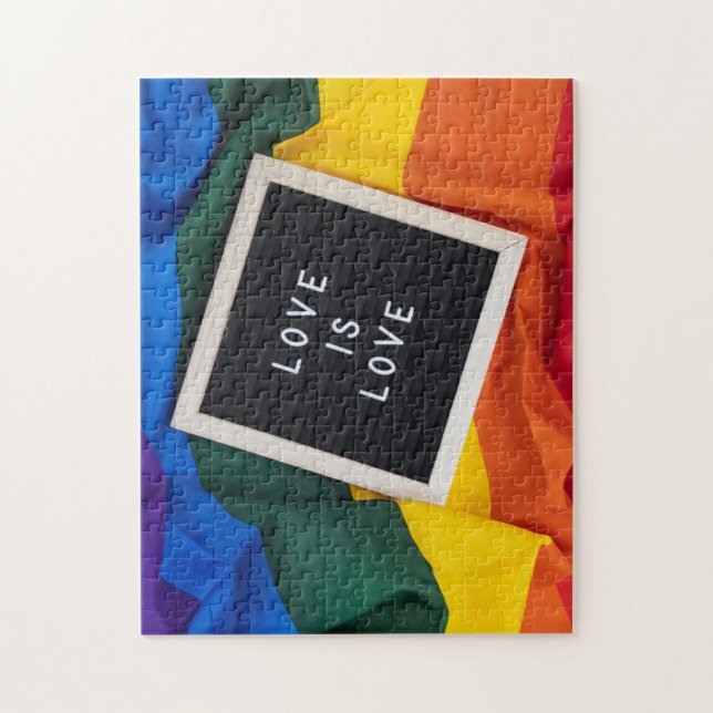 Love Is Love Cotes LGBT Complex Jigsaw Puzzles (Vertical)