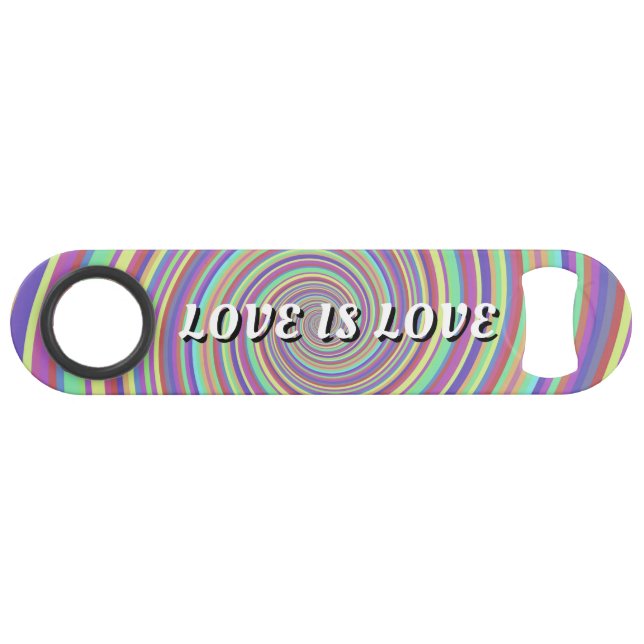 Love Is Love Fierté Bar Key (Devant (Horizontal))