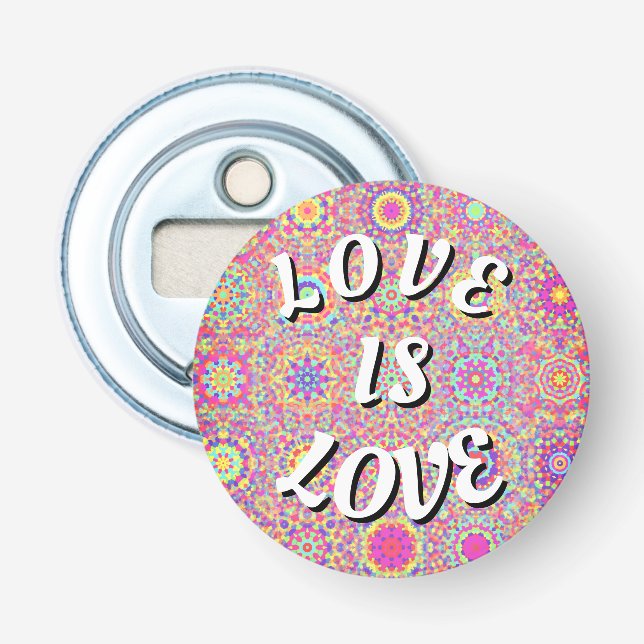 Love Is Love Pride  Ouvre-bouteille (Devant)