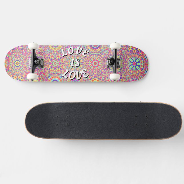 Love Is Love Pride Skateboard (Horz)