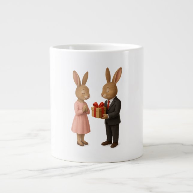 Love & Joy Cafee Mug - Le cadeau parfait pour chaq (Devant)