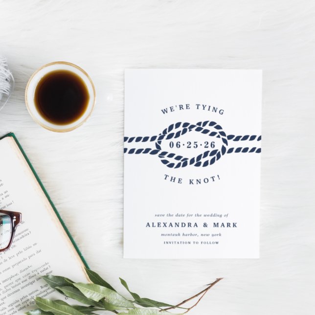 Love Knot Enregistrer la carte Date (Créateur téléchargé)