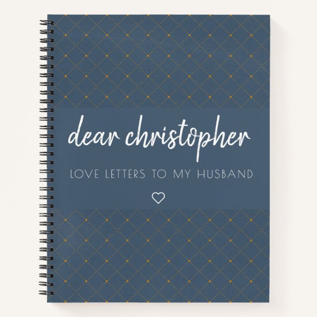 Love Letters to My Husband Keepsaké Journal (Devant)