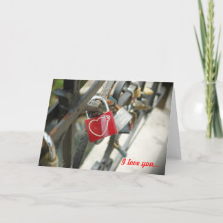 Love Lock - Carte