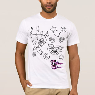 Love Love Flying Eyeball and Lips T-Shirt