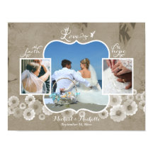 Love Mariage Photo Collage Poster