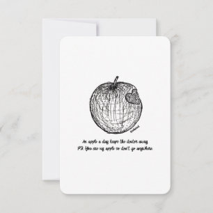 Love & Merci, Don't Go Anywhere, Flat Card