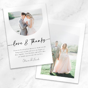 Love & Merci Modern Photo Arch Mariage