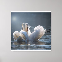 Love metal art en ligne toile brillante