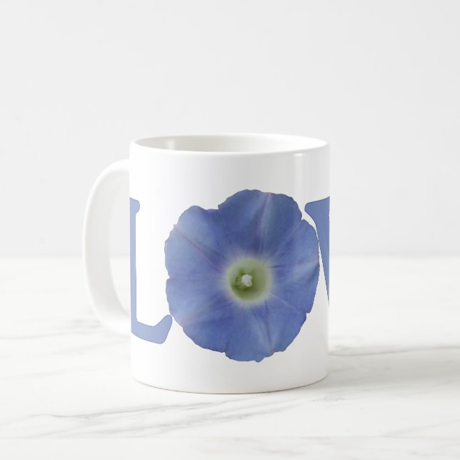 Love Morning Glory Coffee Mug (Devant gauche)