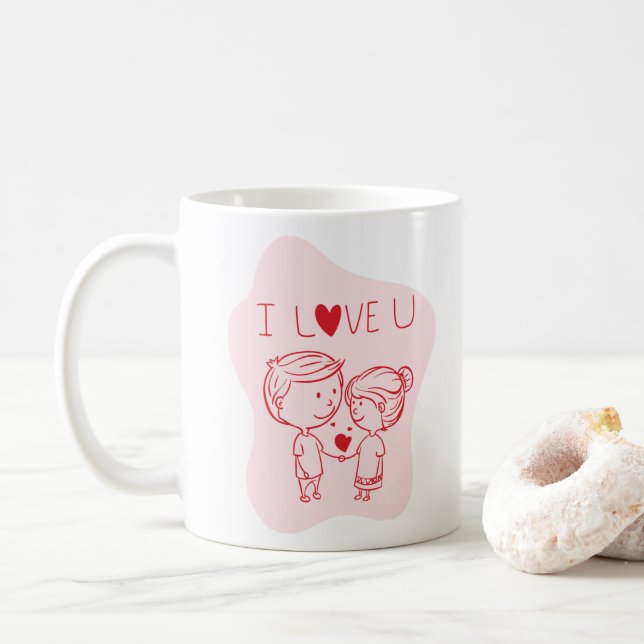 LOVE MUG (Avec donut)