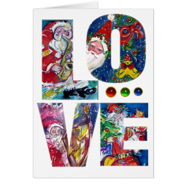 LOVE MUSICAL PÈRE NOËL XMAS PARTY (Devant)