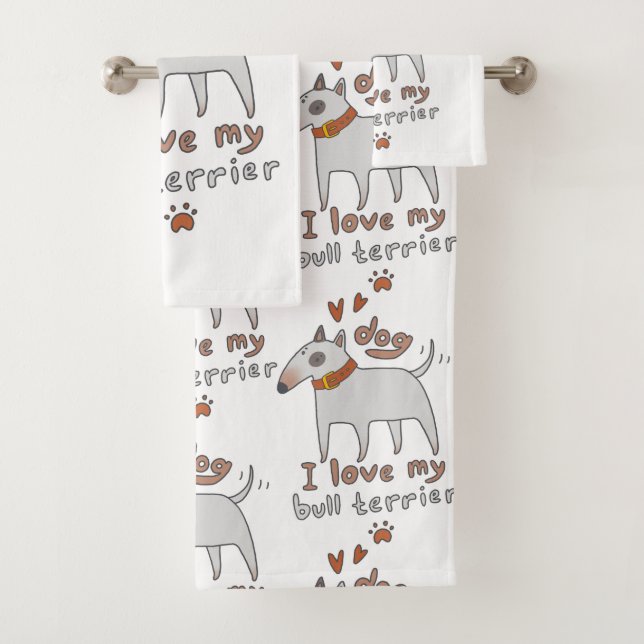 Love My Bull Terrier (En situation)