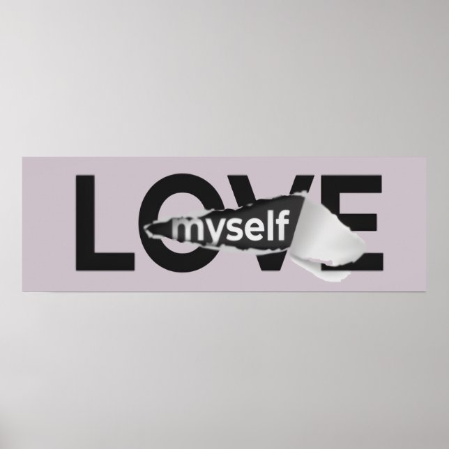 Love Myself Poster (Devant)