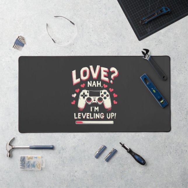 Love Nah I’m Levelup Gaming Valentine Day (Poste de travail)