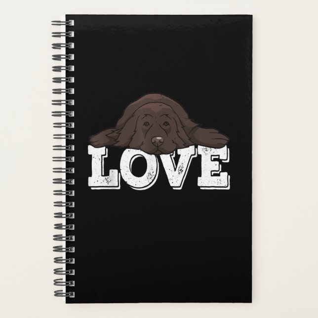 Love Newfie Chien Dormir | Décor (Devant)